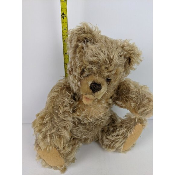 Steiff Zotty Mohair Plush Teddy Bear 11" Jointed Vintage Collectible No Tag - Picture 11 of 11